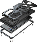 Samsung Galaxy S24 Ultra Case Metal Hard Armor Phone Case