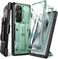 Samsung Galaxy S24 Ultra Case Phone Case Kickstand & Belt - Clip 6.8", Black