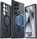 Samsung Galaxy S24 Ultra Compatible MagSafe Magnetic Protection Shockproof Case