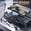 Samsung Galaxy S24 Ultra Minimalist Kickstand Heavy Duty Shockproof Phone Case