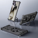 Samsung Galaxy S24 Ultra Minimalist Kickstand Heavy Duty Shockproof Phone Case