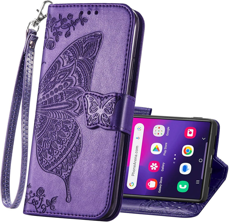 Samsung Galaxy S24 Ultra Women Flip Folio PU Leather Protective Case - Gorilla Cases