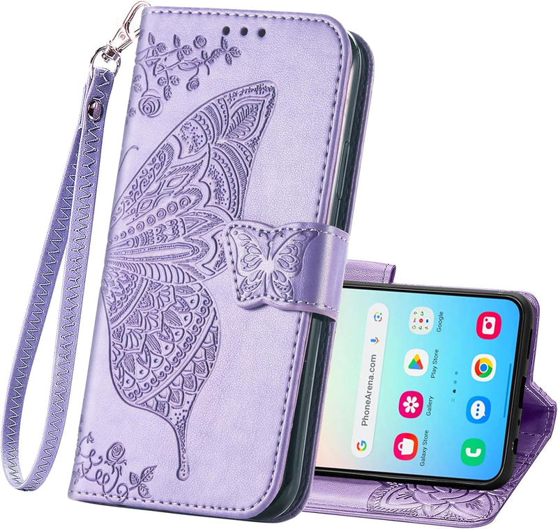 Samsung Galaxy S24 Ultra Women Flip Folio PU Leather Protective Case - Gorilla Cases