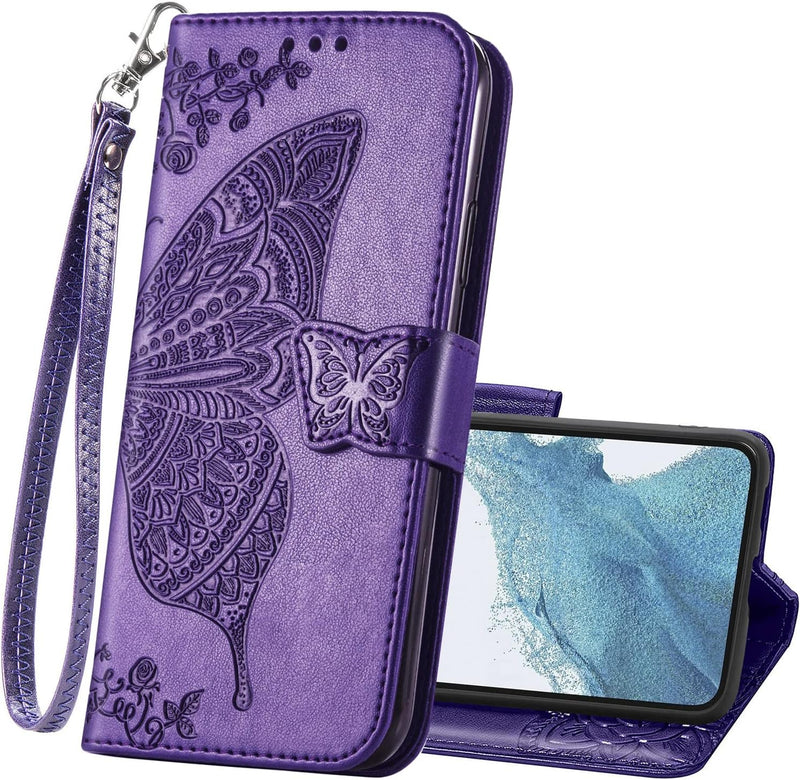 Samsung Galaxy S24 Ultra Women Flip Folio PU Leather Protective Case - Gorilla Cases