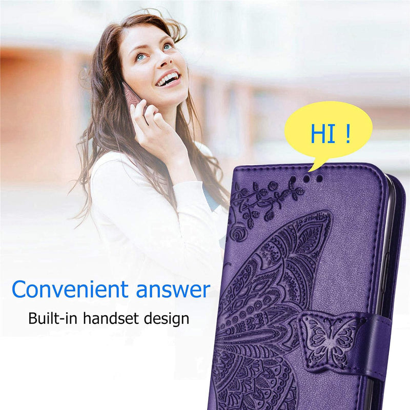 Samsung Galaxy S24 Ultra Women Flip Folio PU Leather Protective Case - Gorilla Cases