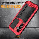Samsung Galaxy S25 5G Aluminum Metal Shockproof Protector Hard Case