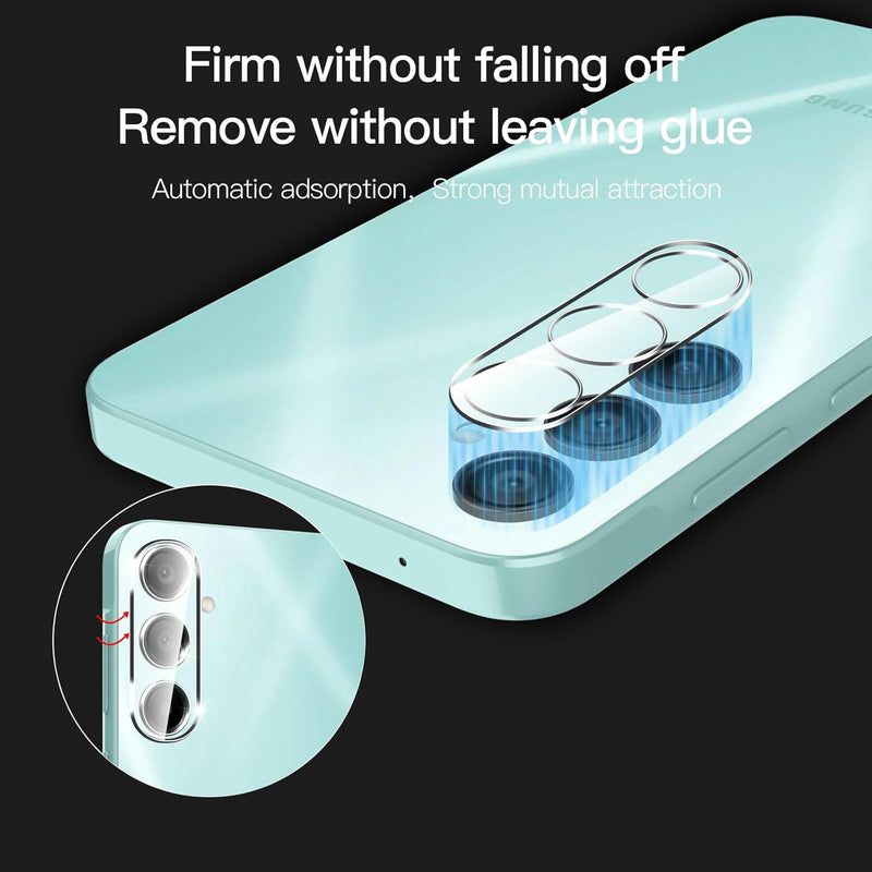 Samsung Galaxy S25 Camera Lens Tempered Glass Protector - Gorilla Cases