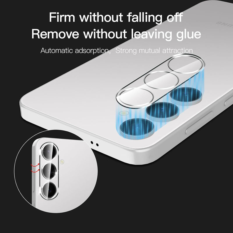 Samsung Galaxy S25 Camera Lens Tempered Glass Protector - Gorilla Cases