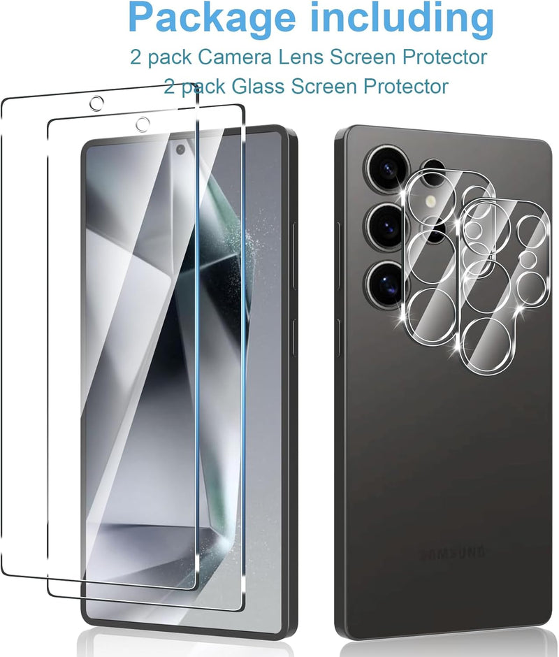 Samsung Galaxy S25 Camera Lens Tempered Glass Protector - Gorilla Cases