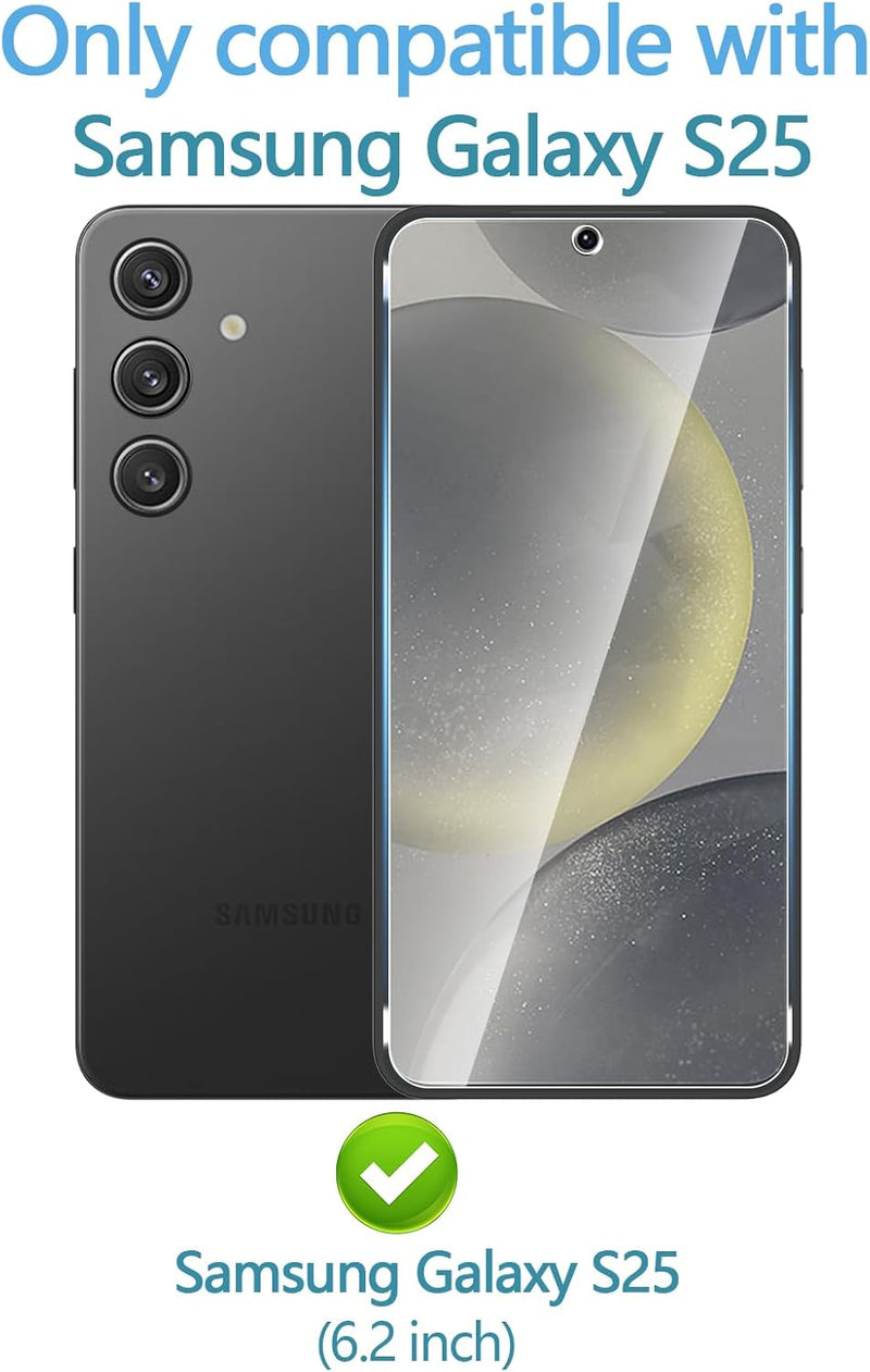 Samsung Galaxy S25 Camera Lens Tempered Glass Protector - Gorilla Cases