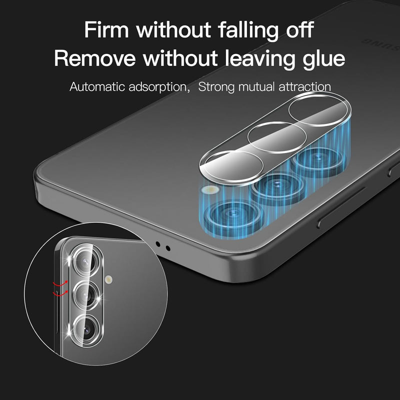 Samsung Galaxy S25 Camera Lens Tempered Glass Protector - Gorilla Cases