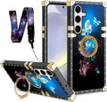 Samsung Galaxy S25 Fashionable Butterfly Pattern Phone Case