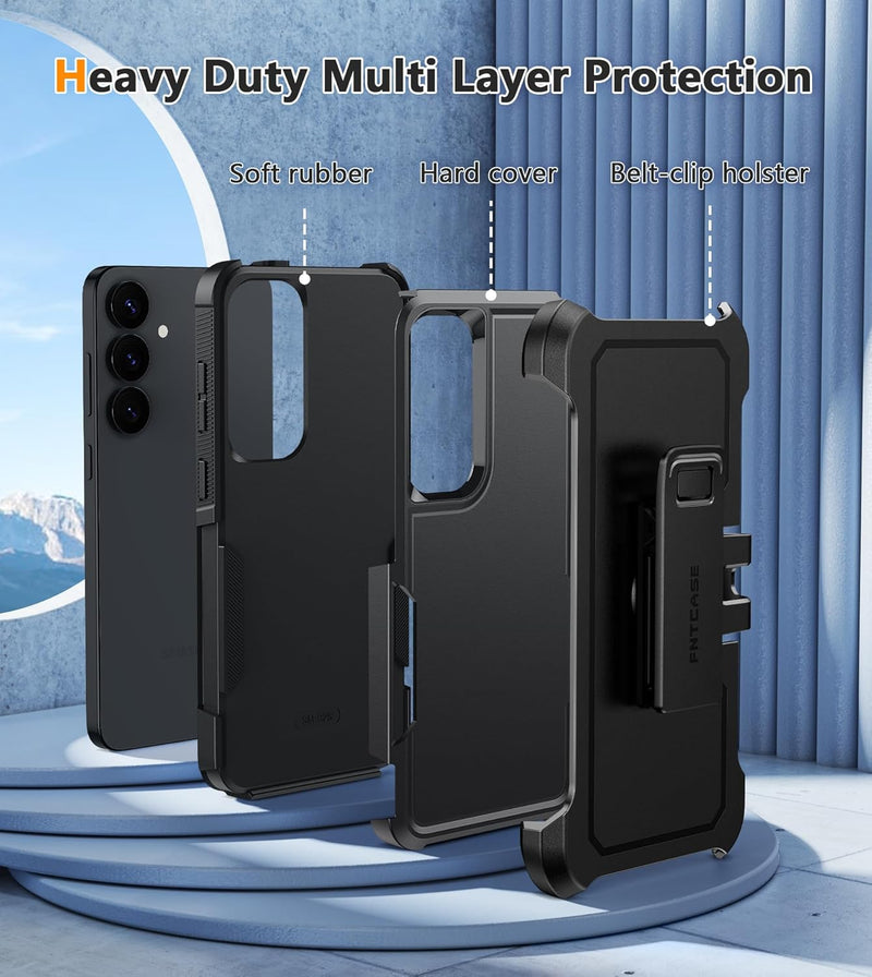 Samsung Galaxy S25 Heavy Duty Protection Phone Cover - Gorilla Cases