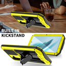 Samsung Galaxy S25 Plus Aluminum Metal Gorilla Glass Shockproof Protector Hard Case