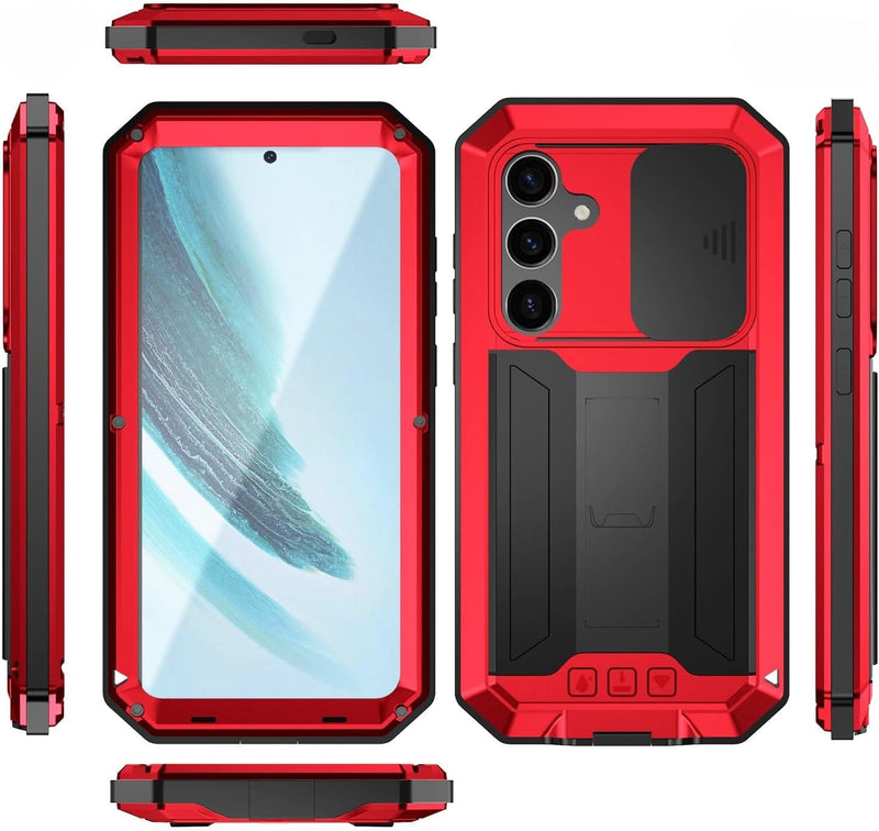 Samsung Galaxy S25 Plus Aluminum Metal Gorilla Glass Shockproof Protec Samsung Galaxy S25 Plus Aluminum Metal Gorilla Glass Shockproof Protec