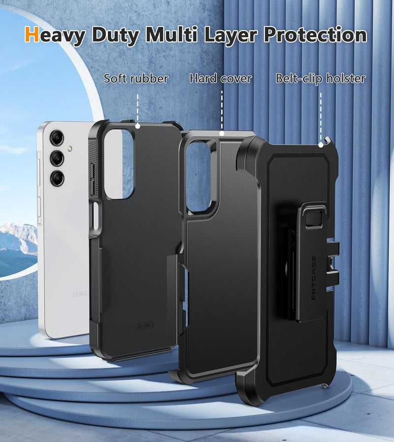 Samsung Galaxy S25 - Plus Dual - Layer Military Grade Drop - Proof Phone Case - Gorilla Cases