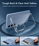 Samsung Galaxy S25 - Plus Military Grade Drop Protection Transparent Cases
