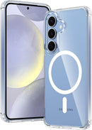 Samsung Galaxy S25 - Plus Military Grade Drop Protection Transparent Cases