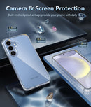Samsung Galaxy S25 - Plus Military Grade Drop Protection Transparent Cases