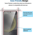 Samsung Galaxy S25 Privacy Screen Protector with Camera Lens Protector Glass