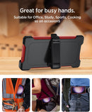 Samsung Galaxy S25 Ultra Rugged Heavy - Duty Holster Case with 360° Rotating Belt Clip