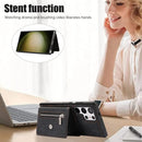 Premium Samsung Galaxy S25 Ultra Leather Wallet Case with Card Slots