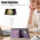 Premium Samsung Galaxy S25 Ultra Leather Wallet Case with Card Slots