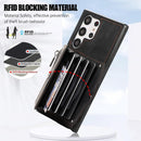 Premium Samsung Galaxy S25 Ultra Leather Wallet Case with Card Slots