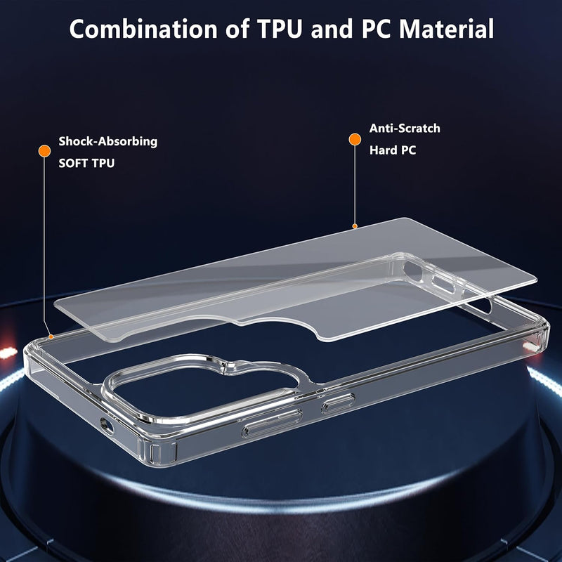 Samsung Galaxy S25 Ultra Anti Yellowing Clear Case - Gorilla Cases