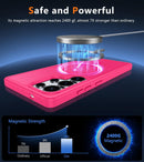 Galaxy S25 Ultra MagSafe Compatible Anti - Fingerprint Hard Back Protective Case