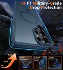 Galaxy S25 Ultra MagSafe Compatible Anti - Fingerprint Hard Back Protective Case