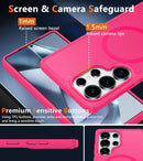 Galaxy S25 Ultra MagSafe Compatible Anti - Fingerprint Hard Back Protective Case