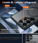 Galaxy S25 Ultra MagSafe Compatible Anti - Fingerprint Hard Back Protective Case