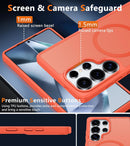 Galaxy S25 Ultra MagSafe Compatible Anti - Fingerprint Hard Back Protective Case