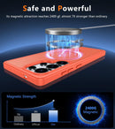 Galaxy S25 Ultra MagSafe Compatible Anti - Fingerprint Hard Back Protective Case