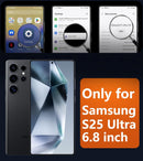 Galaxy S25 Ultra MagSafe Compatible Anti - Fingerprint Hard Back Protective Case