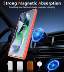 Galaxy S25 Ultra MagSafe Compatible Anti - Fingerprint Hard Back Protective Case