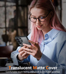 Galaxy S25 Ultra MagSafe Compatible Anti - Fingerprint Hard Back Protective Case