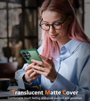 Galaxy S25 Ultra MagSafe Compatible Anti - Fingerprint Hard Back Protective Case