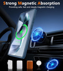 Galaxy S25 Ultra MagSafe Compatible Anti - Fingerprint Hard Back Protective Case