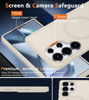 Galaxy S25 Ultra MagSafe Compatible Anti - Fingerprint Hard Back Protective Case