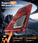 Samsung Galaxy S25 Ultra Military - Grade Shockproof Magnetic Case