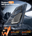 Samsung Galaxy S25 Ultra Military - Grade Shockproof Magnetic Case