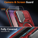 Samsung Galaxy S25 Ultra Military - Grade Shockproof Magnetic Case