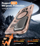 Samsung Galaxy S25 Ultra Military - Grade Shockproof Magnetic Case