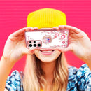 Glitter case for Samsung Galaxy S25 Ultra shockproof rotating ring kickstand bling wireless charging cover