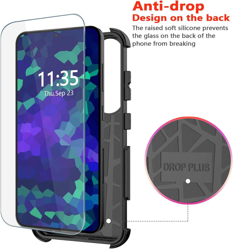 Samsung Galaxy S25 Ultra Screen Protector & Camera Lens Protector Heavy Duty Phone Cover - Gorilla Cases