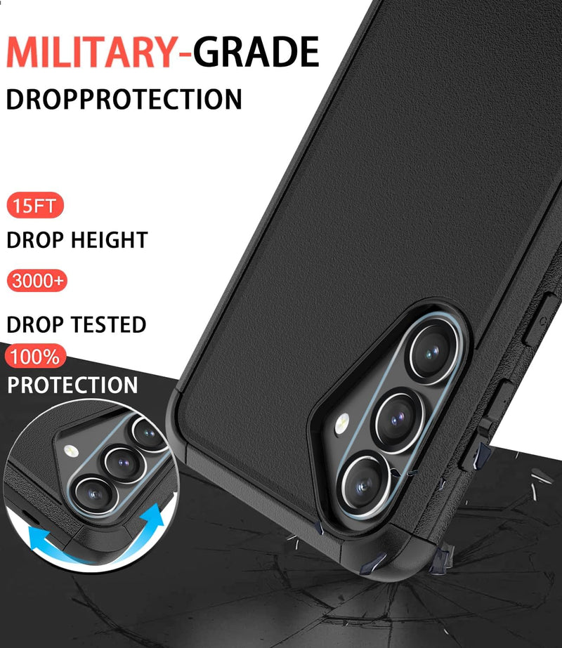 Samsung Galaxy S25 Ultra Screen Protector & Camera Lens Protector Heavy Duty Phone Cover - Gorilla Cases