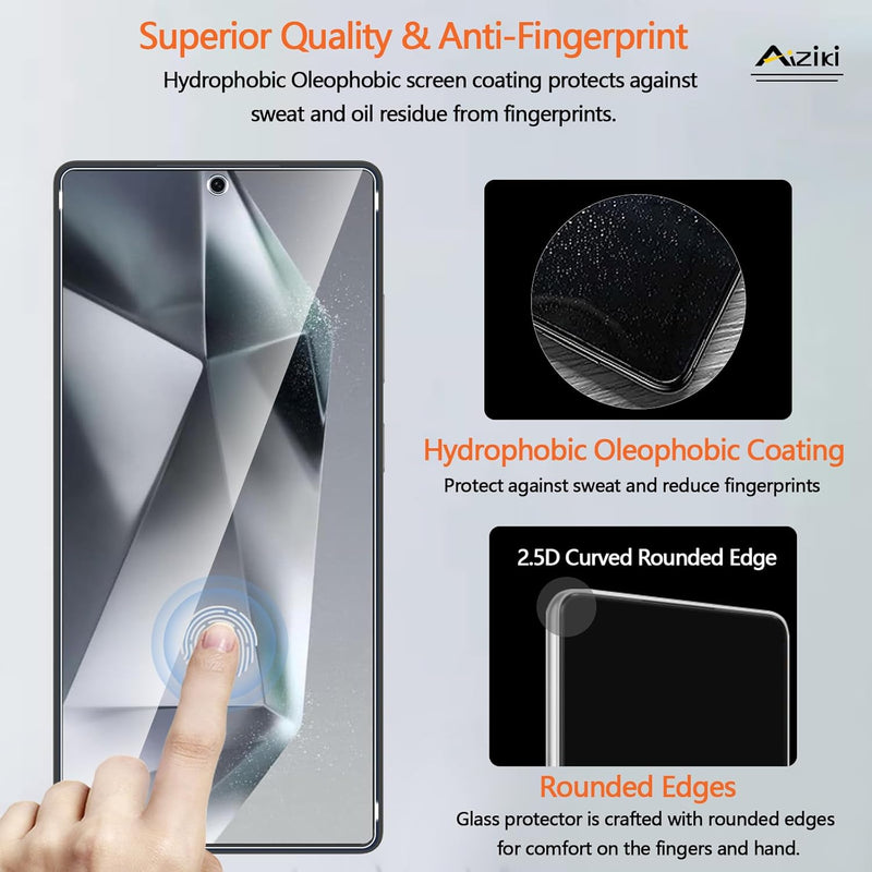 Samsung Galaxy S25 Ultra Screen Protector Tempered Glass+ Camera Lens Protector - Gorilla Cases