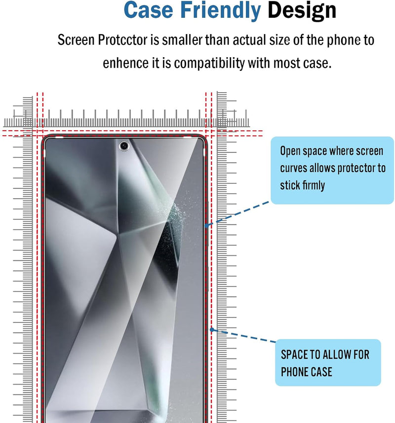 Samsung Galaxy S25 Ultra Screen Protector with Camera Lens Protector - Gorilla Cases